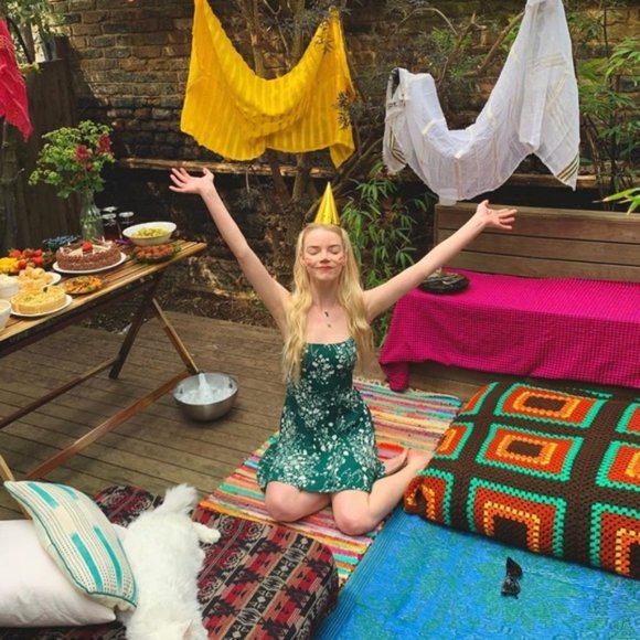 Reformation Tempest Mini Dress - Lake Size 6 - Picture 2 of 4